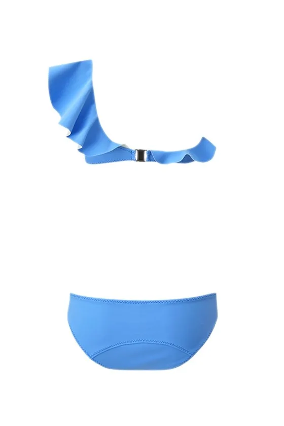 Lisa Marie Fernandez Arden Cornflower Flounce Bonded Bikini