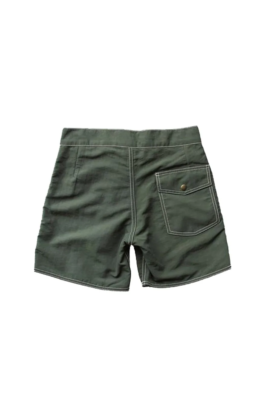 Salt Surf 50’s Surf Trunk, English Green
