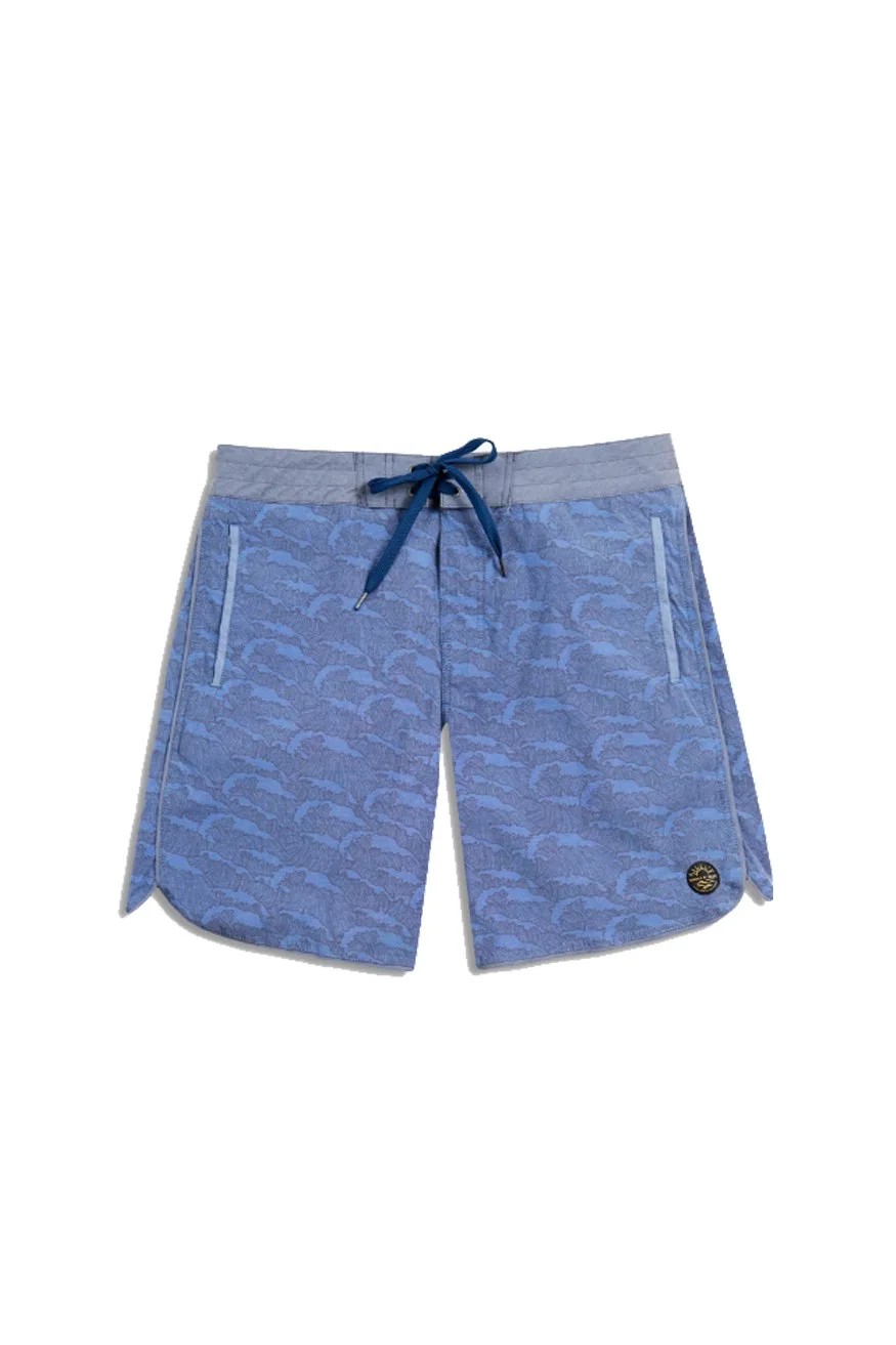 United by Blue Breakers Scallop Boardshort