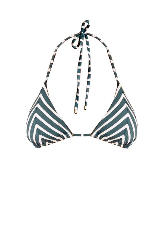 Vitamin A Natalie Miter Stripe Triangle