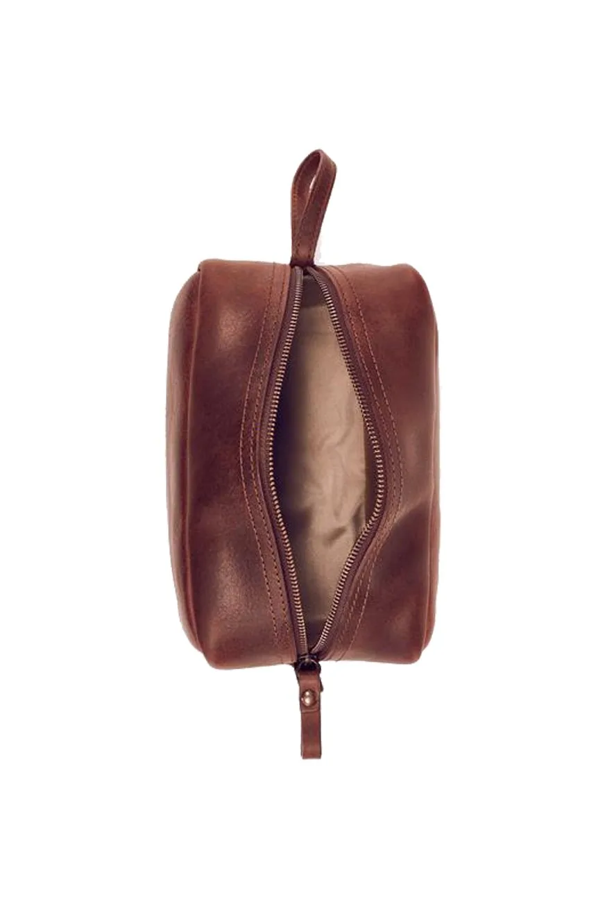 Nisolo Durango Dopp, Chestnut