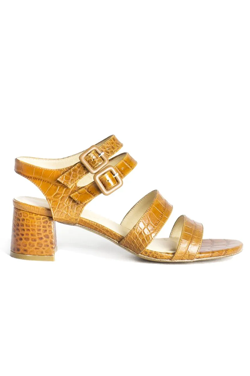 Marais Jardin Heel, Chestnut