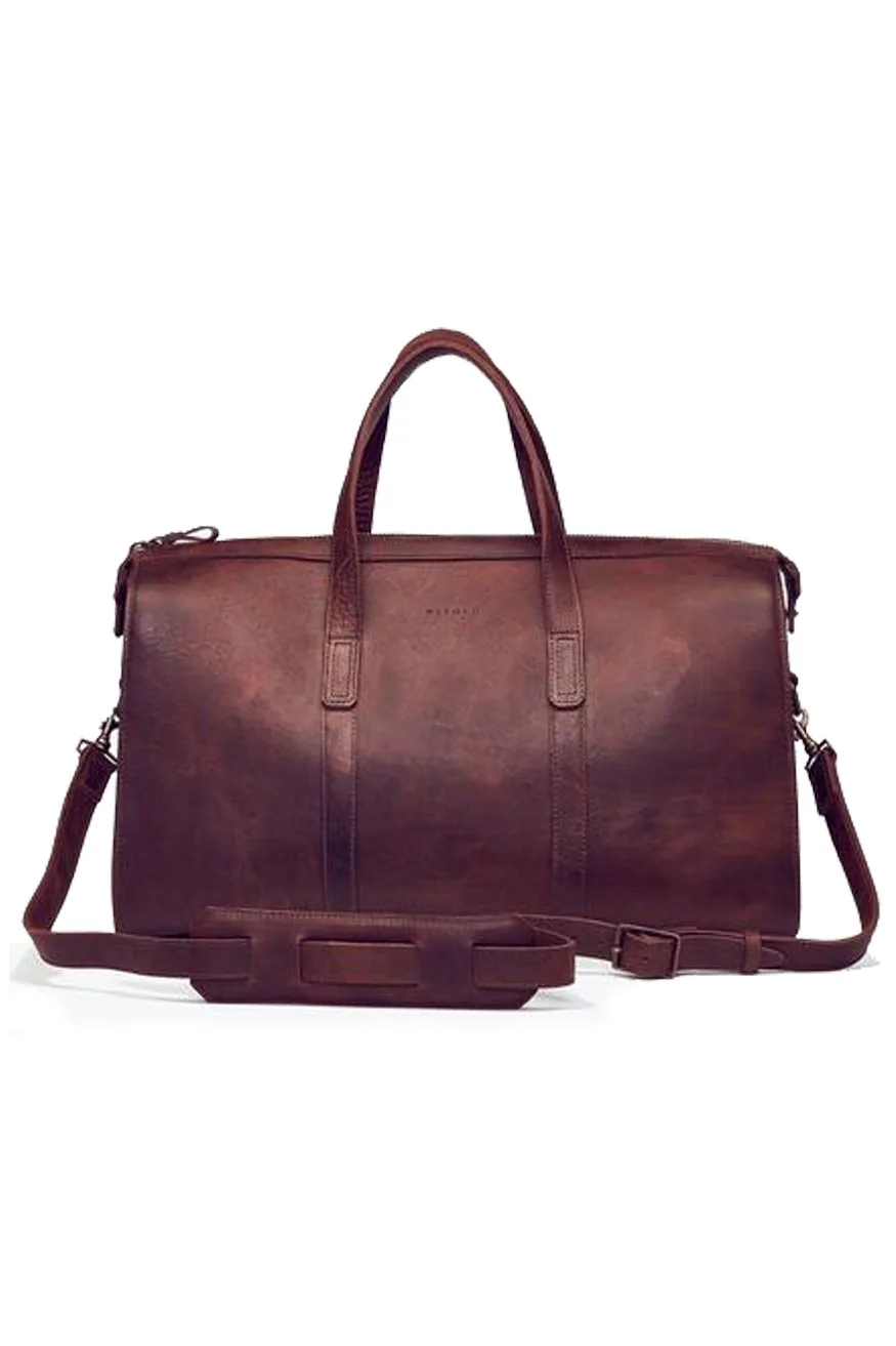 Nisolo Leon Weekender, Chestnut
