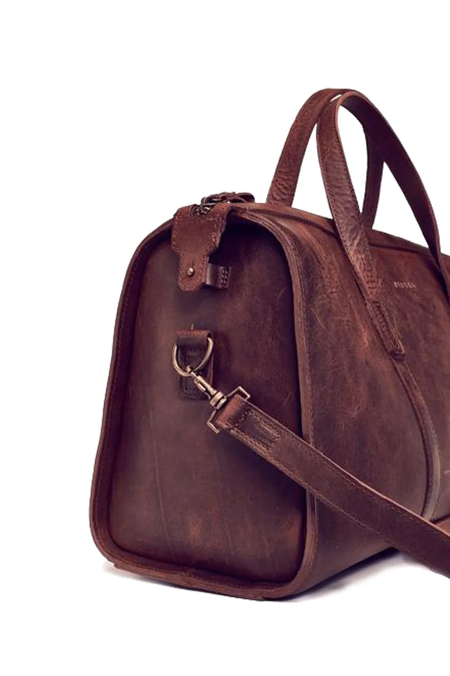 Nisolo Leon Weekender, Chestnut
