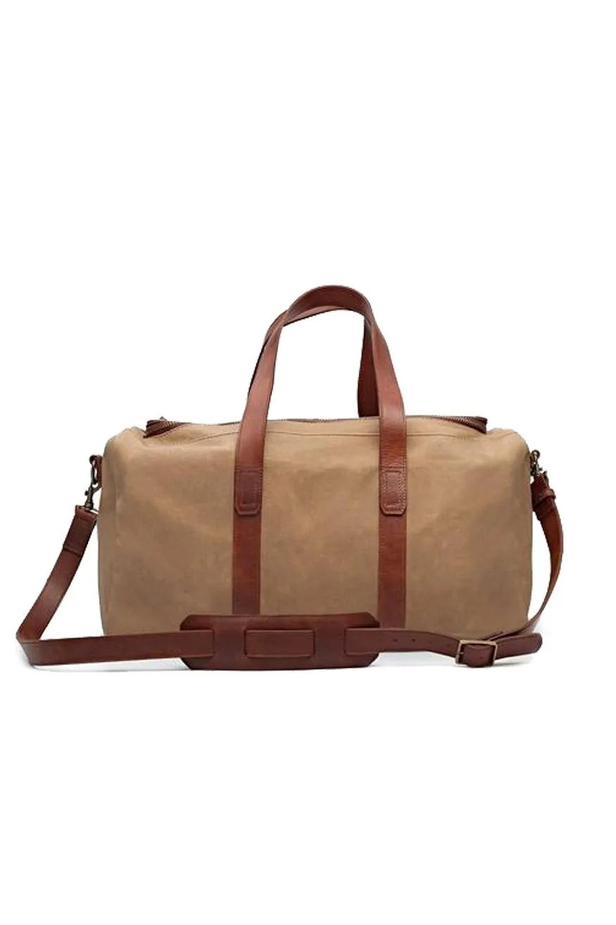 Nisolo Luis Weekender, Waxed Canvas