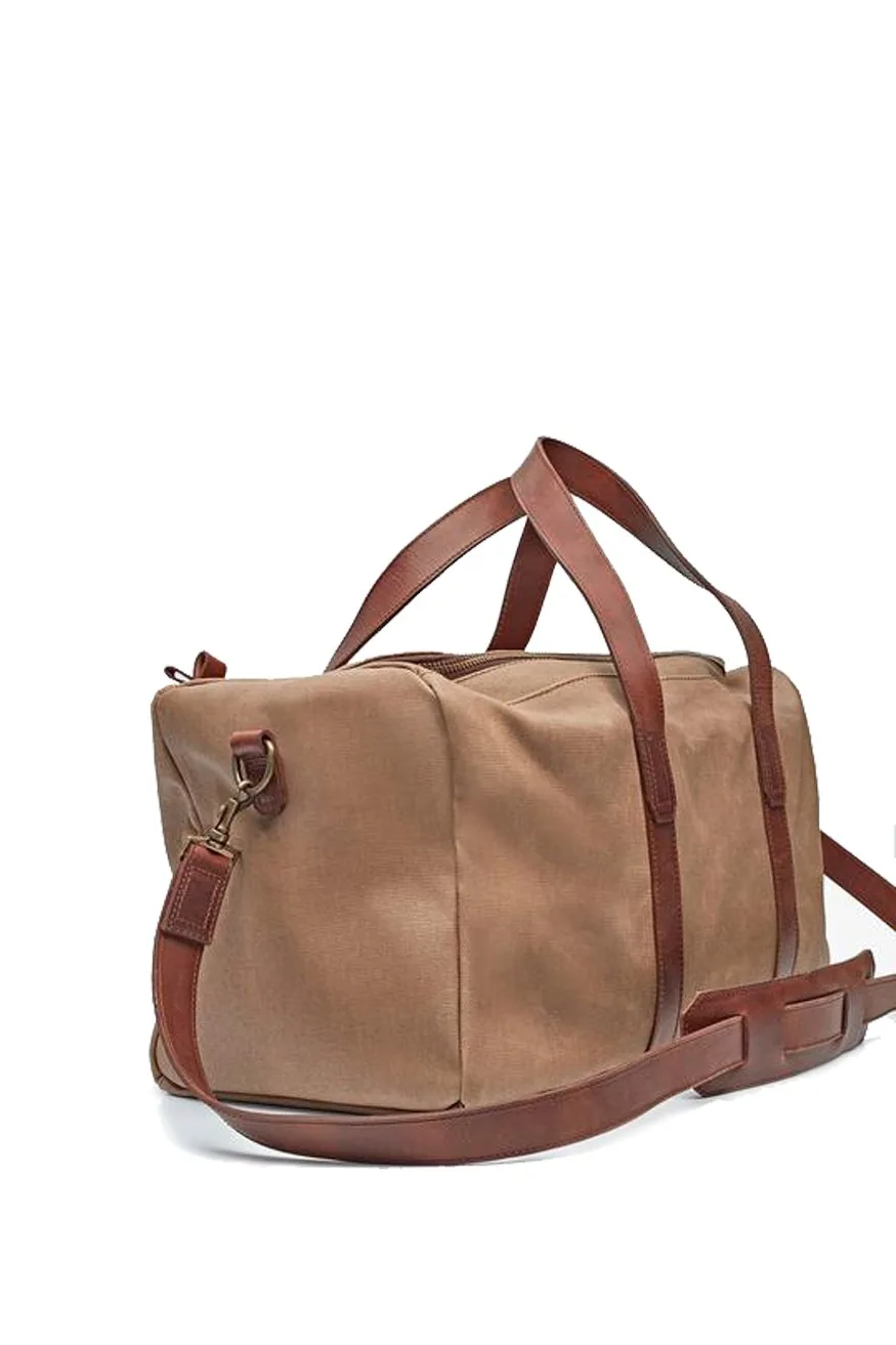 Nisolo Luis Weekender, Waxed Canvas