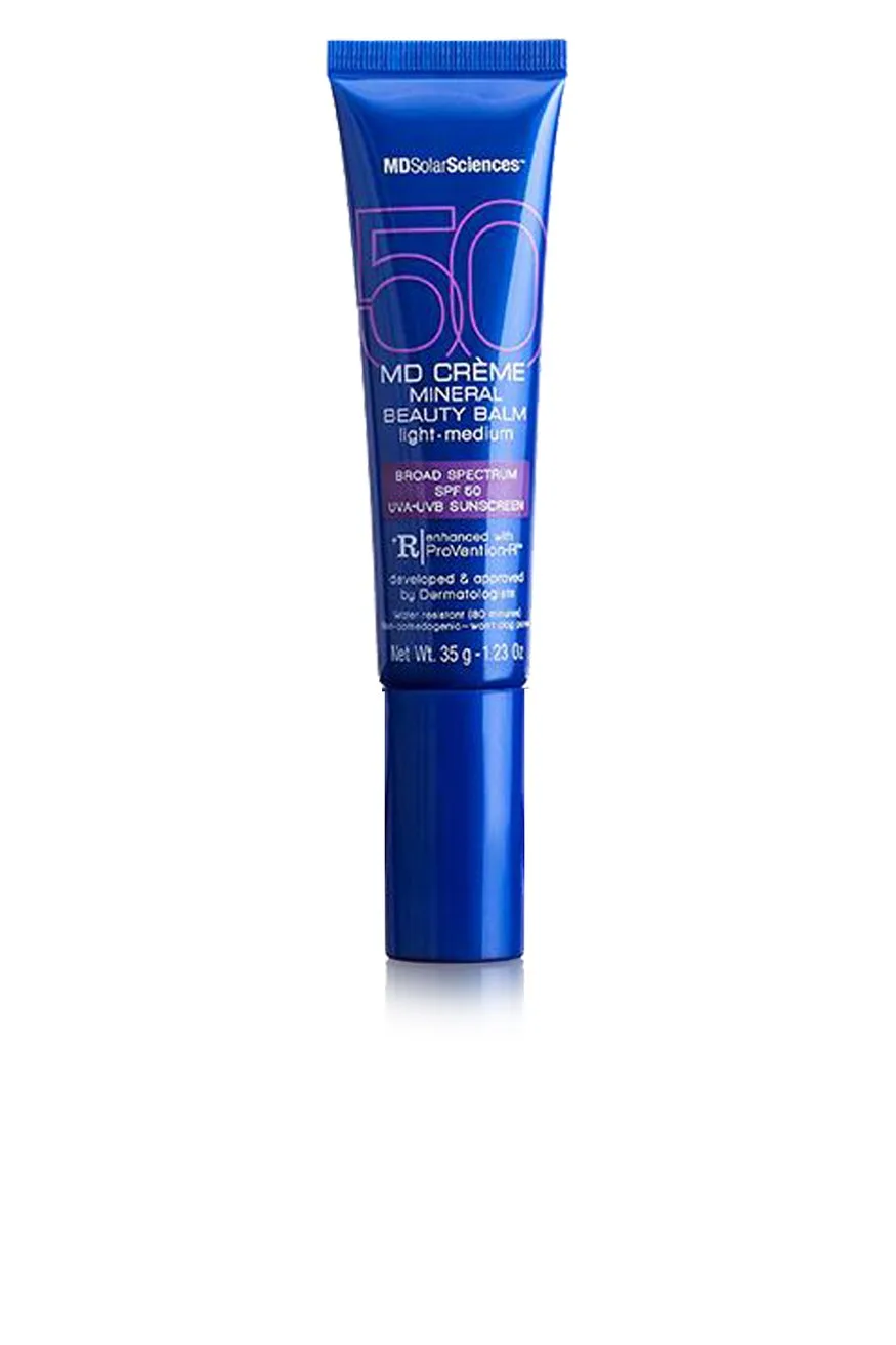 MD Solar Sciences MD Crème Mineral Beauty Balm SPF 50, Light/Medium