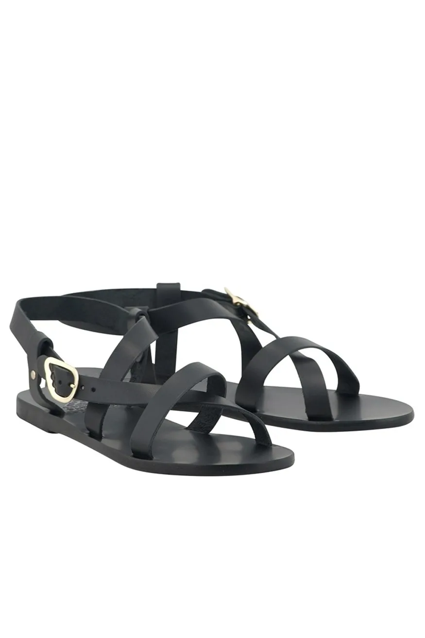 Ancient Greek Sandals Ambrosia, Black