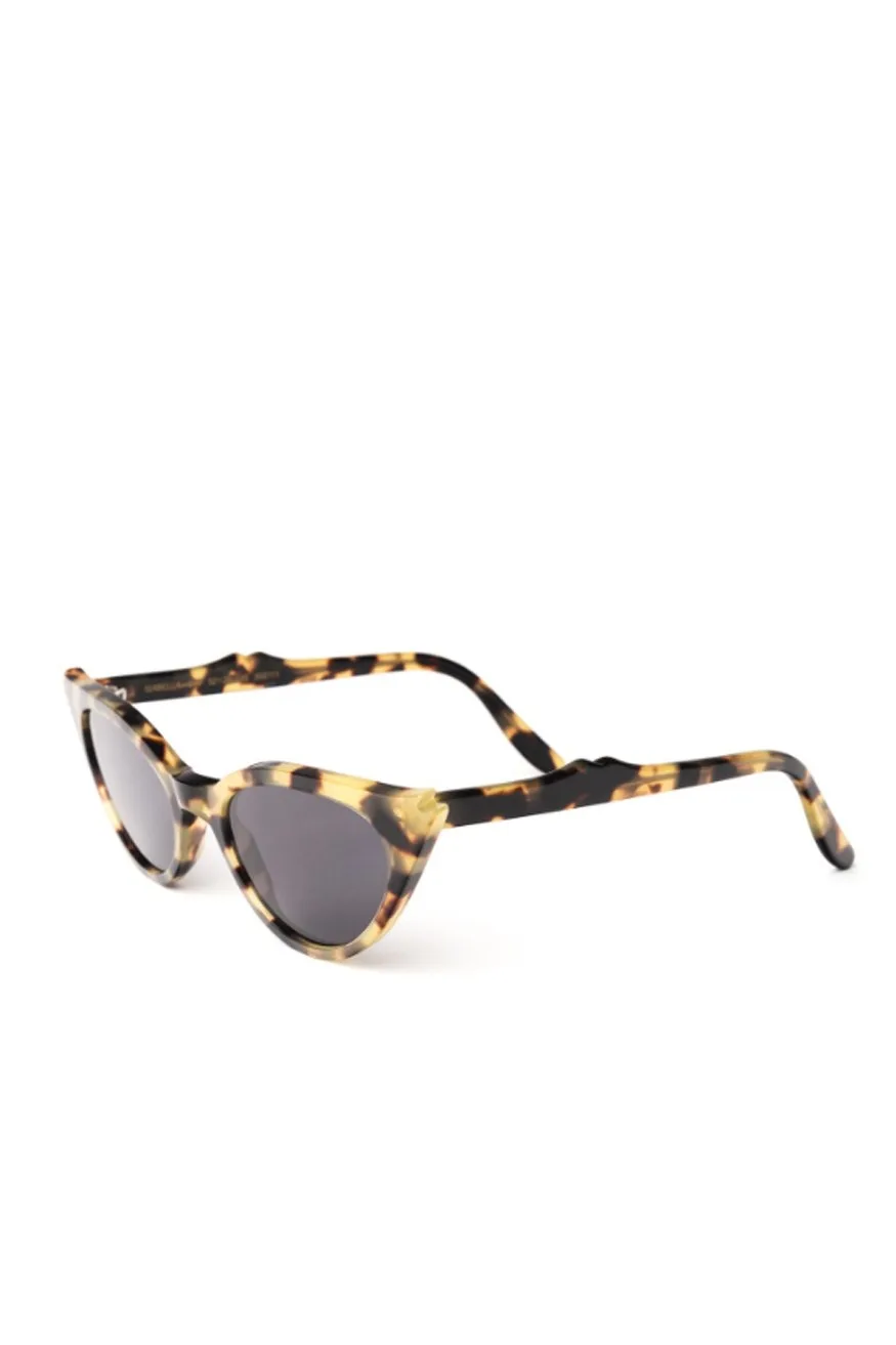 Illesteva Isabella Sunglasses, Tortoise With Grey Lenses