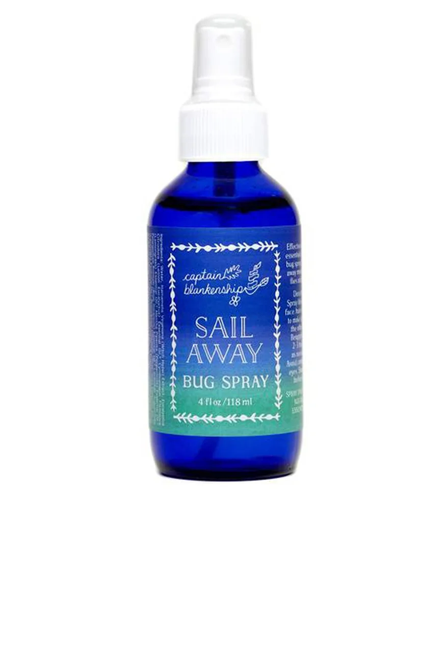 Captain Blankenship Sail Away Bug Spray, 4oz